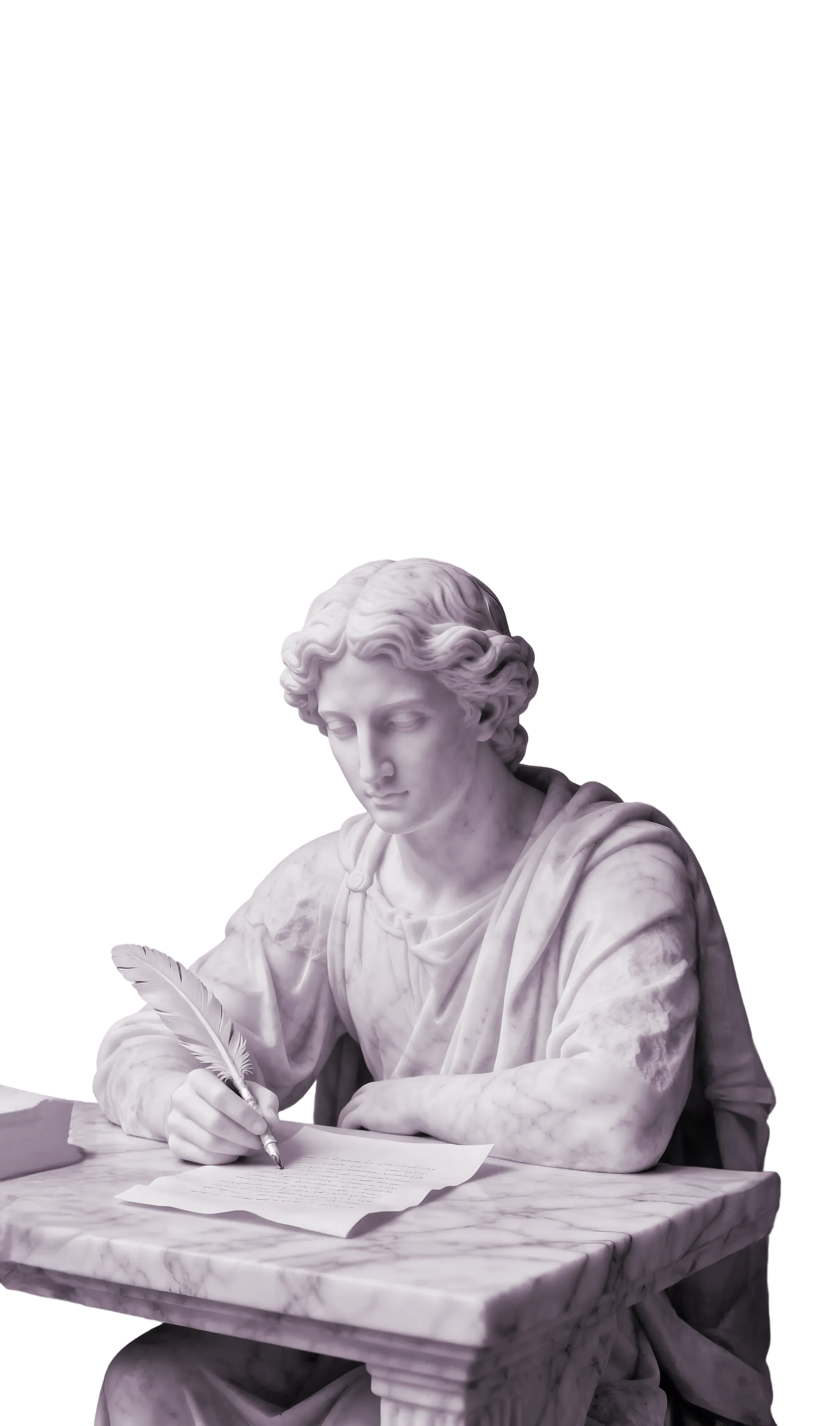 Classical sculpture bust